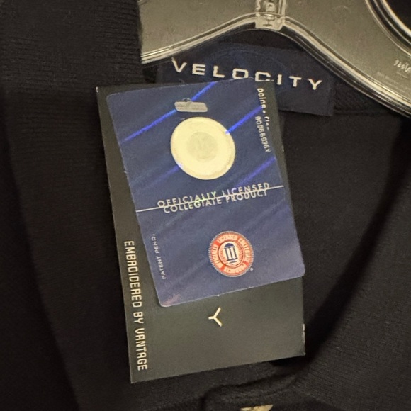 Velocity Navy Georgia Tech Polo Shirt (NWT) - Picture 3 of 5